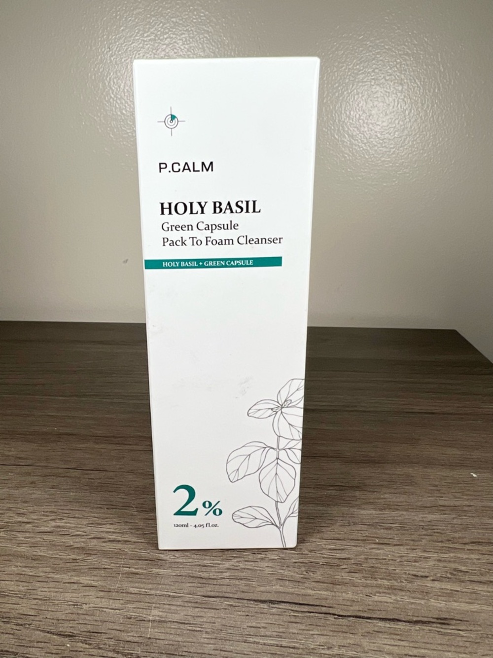 Korean Skincare P.CALM Holy Basil Green Capsule Pack to Foam Cleanser - Picture 2 of 13